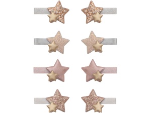 Sparkle Star Mini Clips