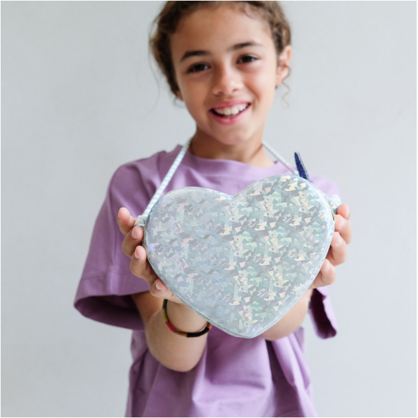 Mega Sparkle Heart Bag - Image 3