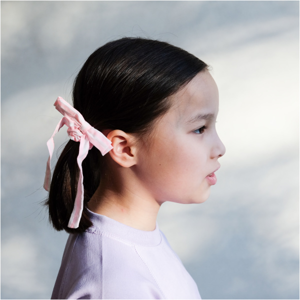 Summer stripes bow scrunchies - Image 4