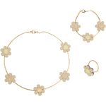Daisy jewellery set