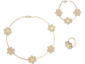 Daisy jewellery set