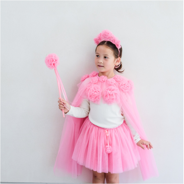 Pink Ruffle Flower Tutu - Image 2