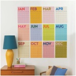 12x A3 Extra Large Colourburst Wall Planner