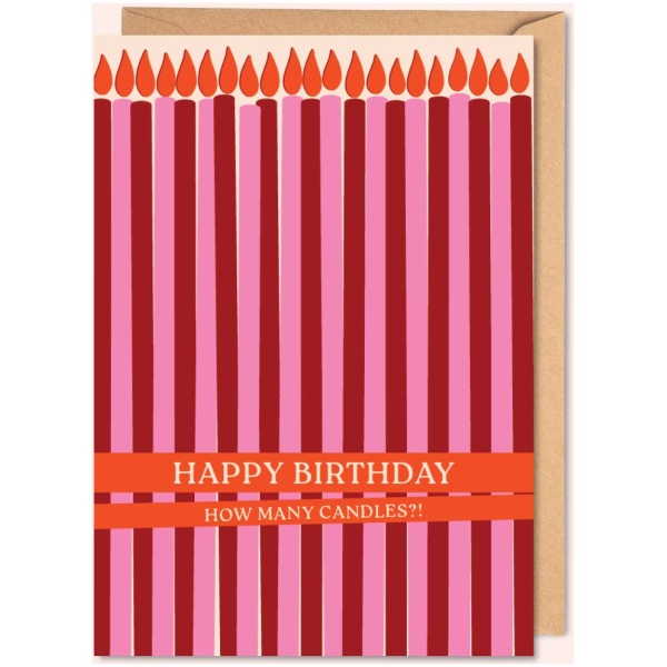 Counting Candles Birthday Card - Image 2