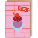 Ice Cream Birthday Card