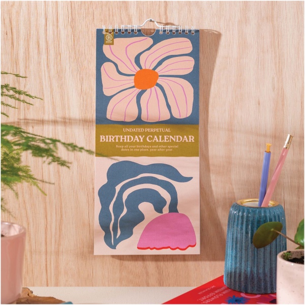 Les Fleurs Perpetual Birthday Calendar - Image 3