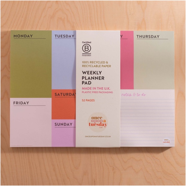 A4 Block My Life Weekly Planner Pad - Image 3