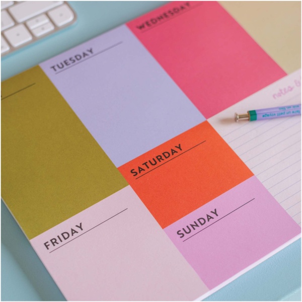 A4 Block My Life Weekly Planner Pad - Image 5