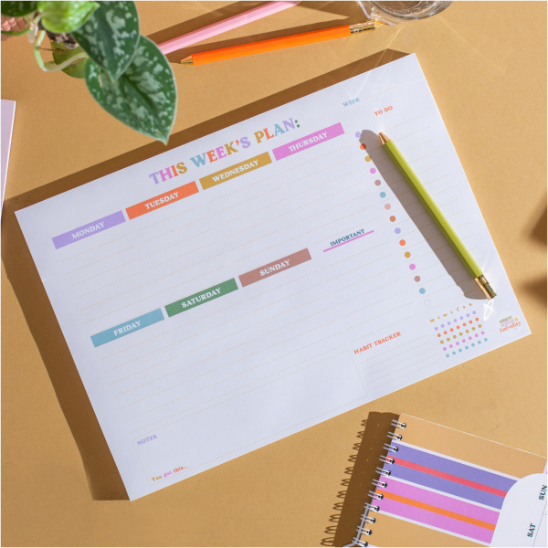 A4 You Got This Weekly Planner Pad - Image 2