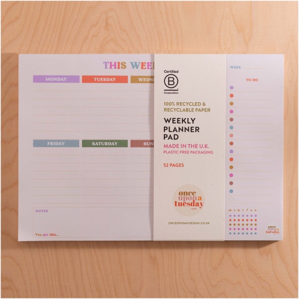 A4 You Got This Weekly Planner Pad - Image 3