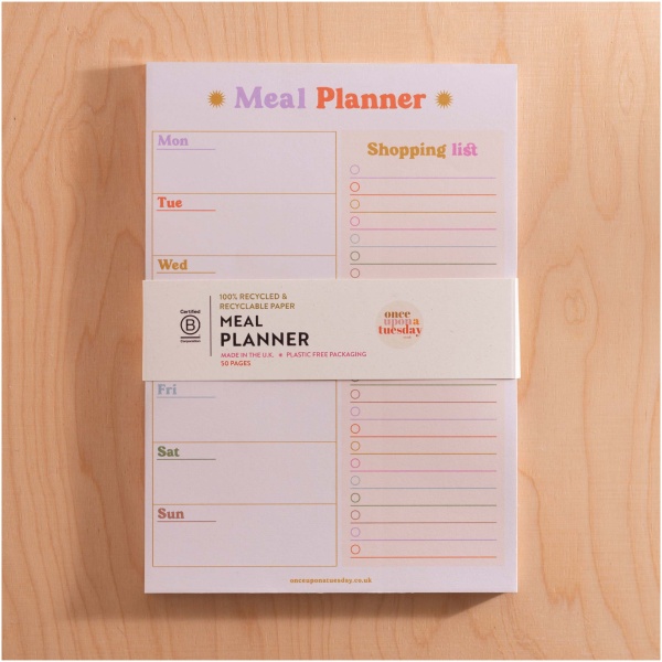 A5 Colourful Meal Planner and Shopping List - Image 2