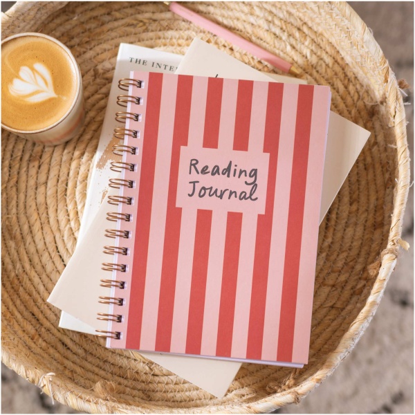 A5 Deckchair Stripe Reading Journal - Image 5