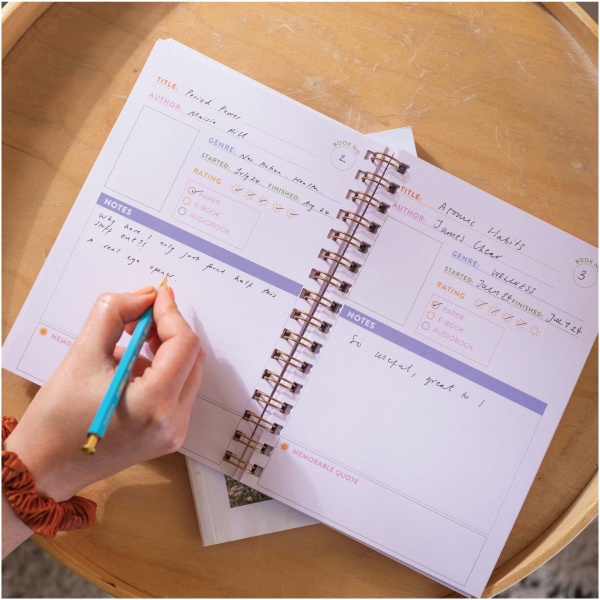 A5 Deckchair Stripe Reading Journal - Image 2