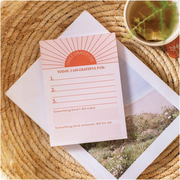 A6 Sun Ray Daily Gratitude Pad - Image 2