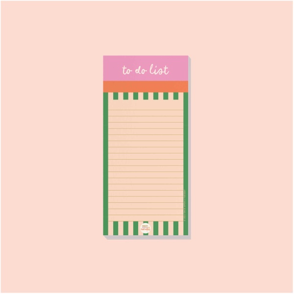 Cabana Stripe To Do List Pad - Image 2