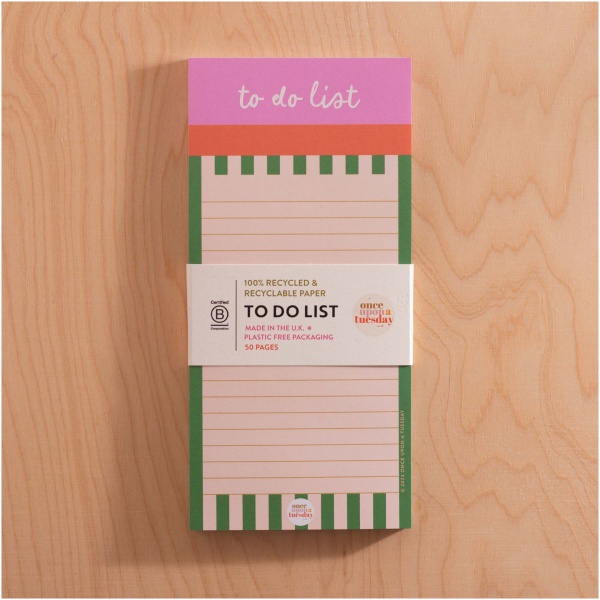 Cabana Stripe To Do List Pad - Image 5