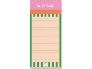 Cabana Stripe To Do List Pad