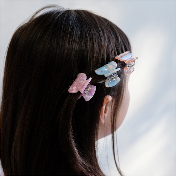 Mixed acetate claw clips - Image 2