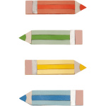 Colouring pencil clips
