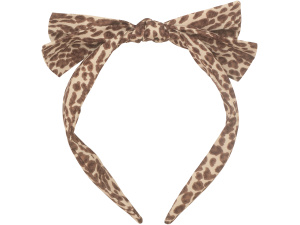 Leopard edie bow alice