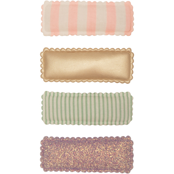 Stripy rectangular clic clacs