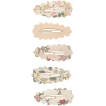 Scalloped floral mini clic clacs