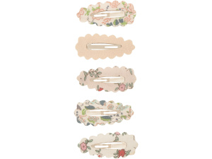 Scalloped floral mini clic clacs