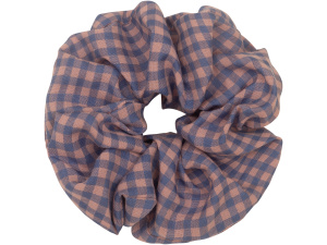 Giant Checked Scrunchie