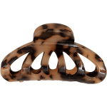 Large leopard claw clip