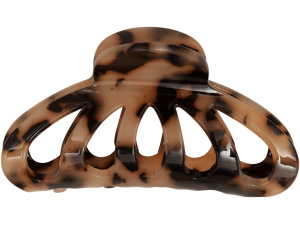 Large leopard claw clip