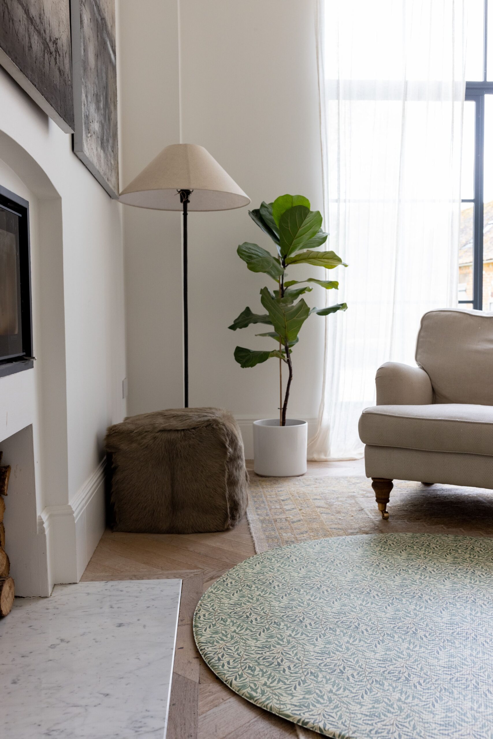 The Willow Boughs & Strawberry Thief Round Playmat - Image 6