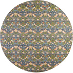 The Willow Boughs & Strawberry Thief Round Playmat