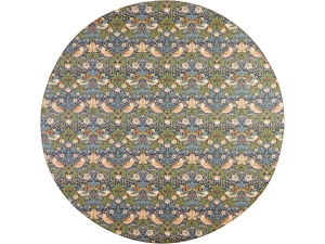 The Willow Boughs & Strawberry Thief Round Playmat