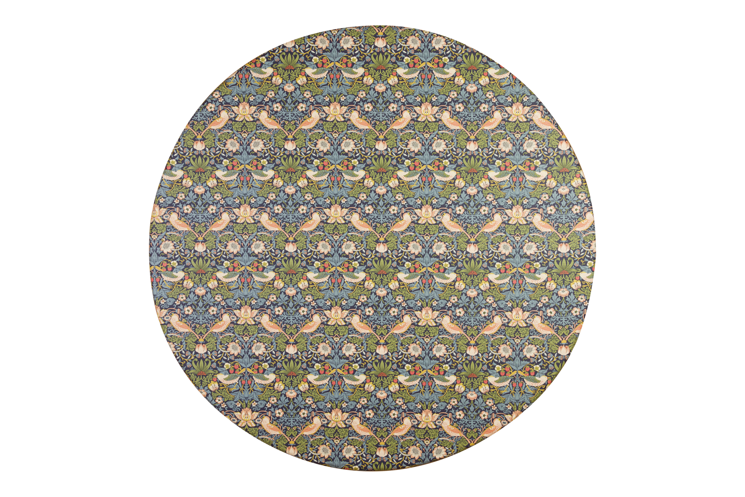 The Willow Boughs & Strawberry Thief Round Playmat