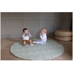 The Willow Boughs & Strawberry Thief Round Playmat