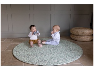 The Willow Boughs & Strawberry Thief Round Playmat