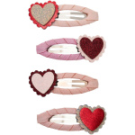 Scalloped Heart Clic Clacs