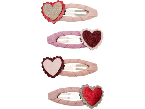 Scalloped Heart Clic Clacs