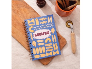 A5 Love of Pasta Recipe Journal