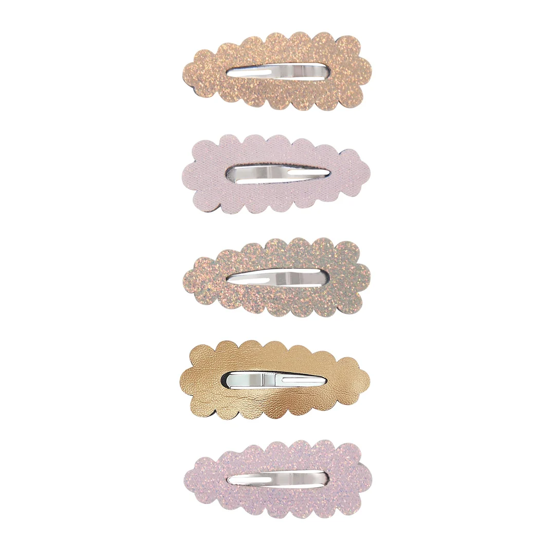 Dreamwish Scalloped Mini Hair Clips (AW26)