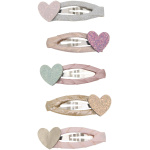 Teeny Heart Mini Hair Clips (AW26)