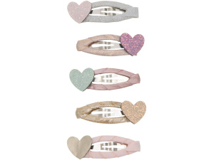 Teeny Heart Mini Hair Clips (AW26)