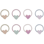 Teeny Heart Mini Hair Ties (AW26)