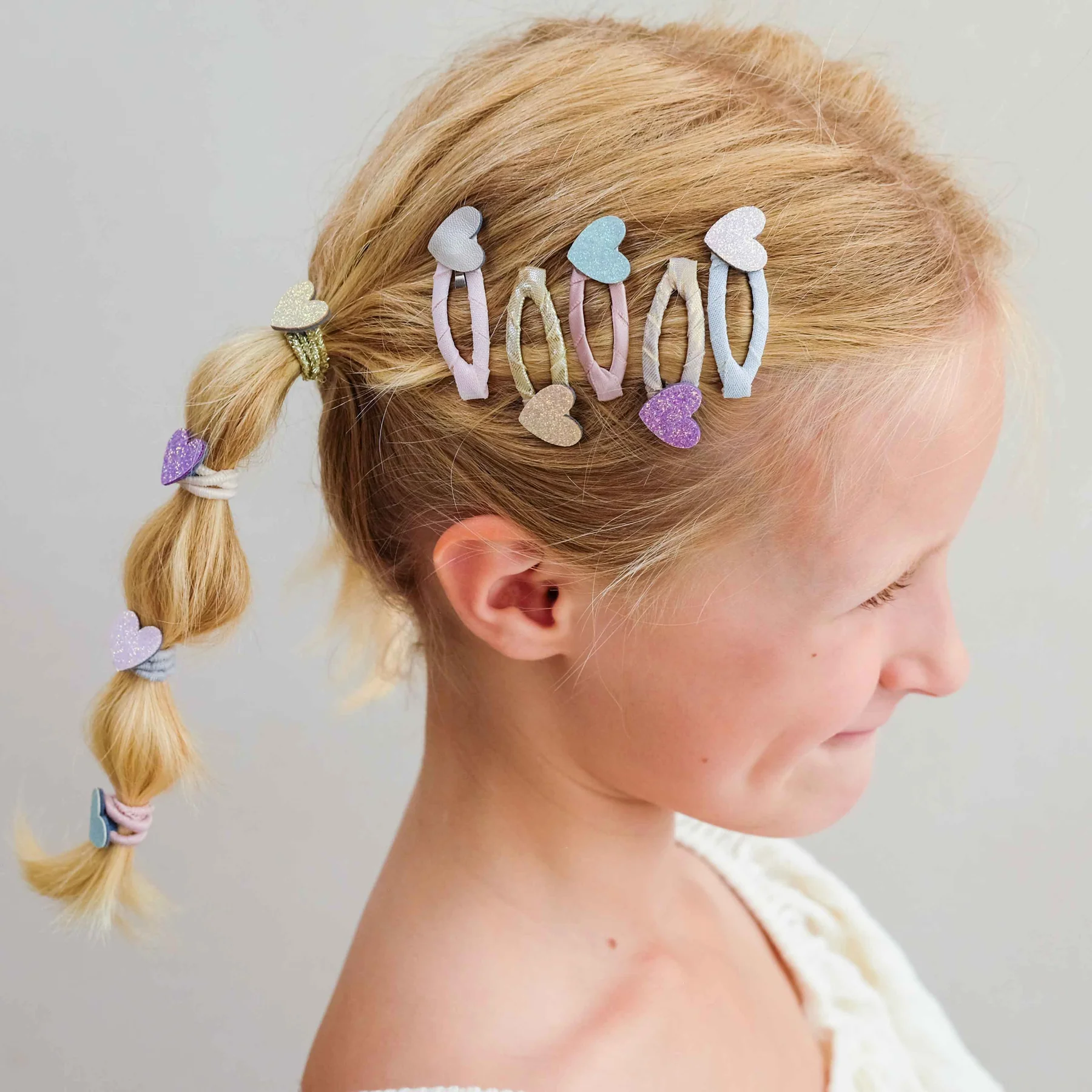 Teeny Heart Mini Hair Clips (AW26) - Image 3