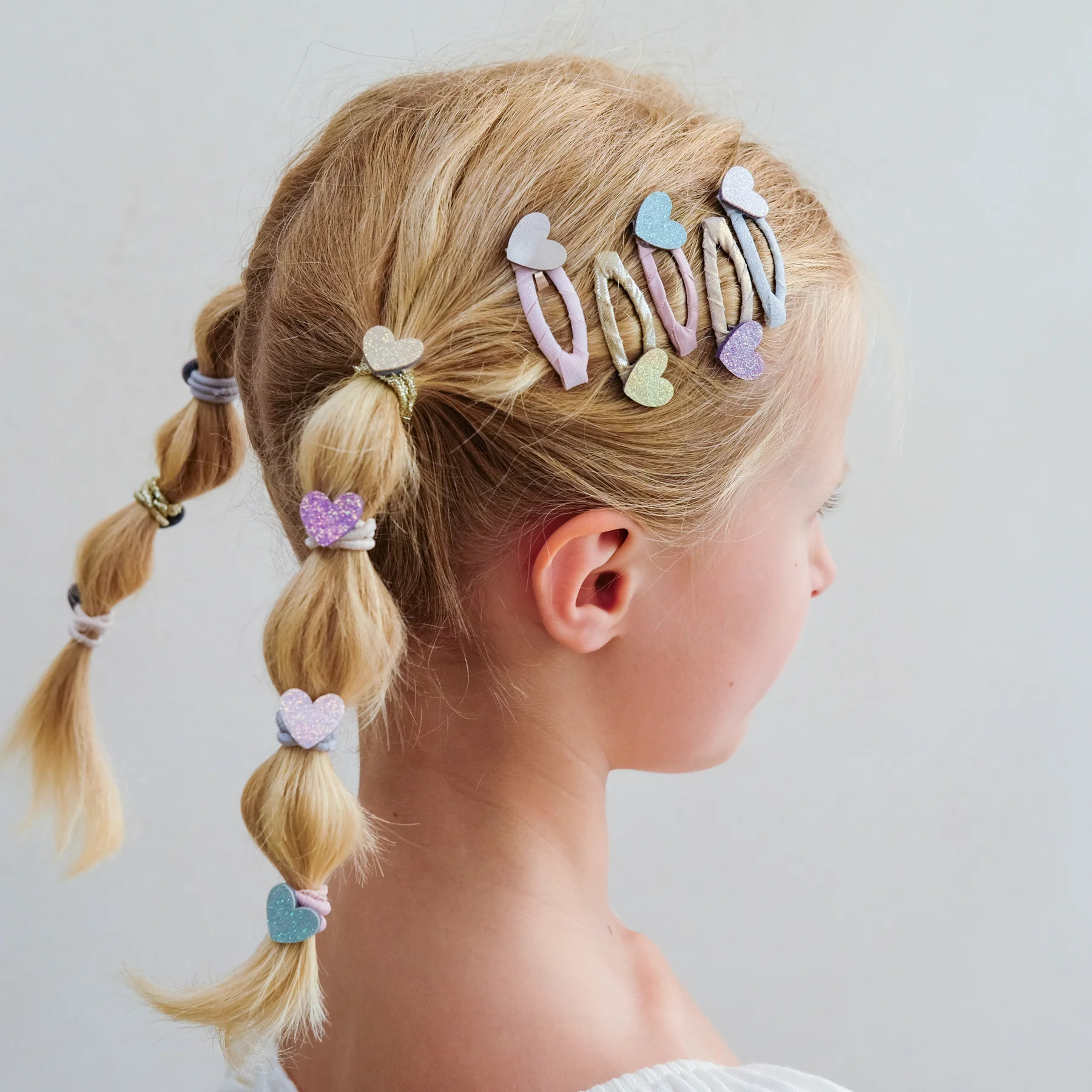 Teeny Heart Mini Hair Clips (AW26) - Image 2