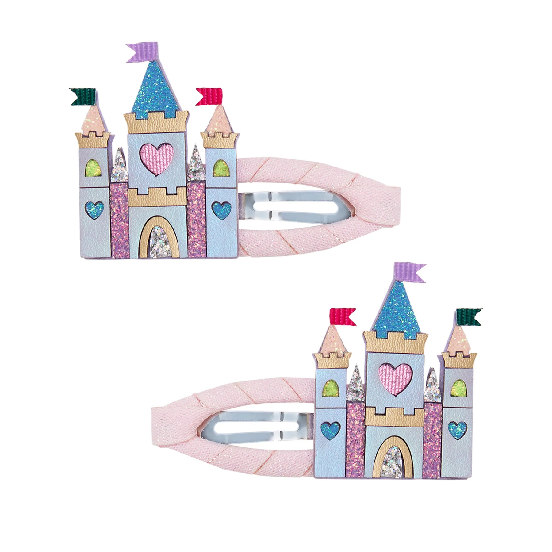 Rainbow Castle Hair Clips (AW26)