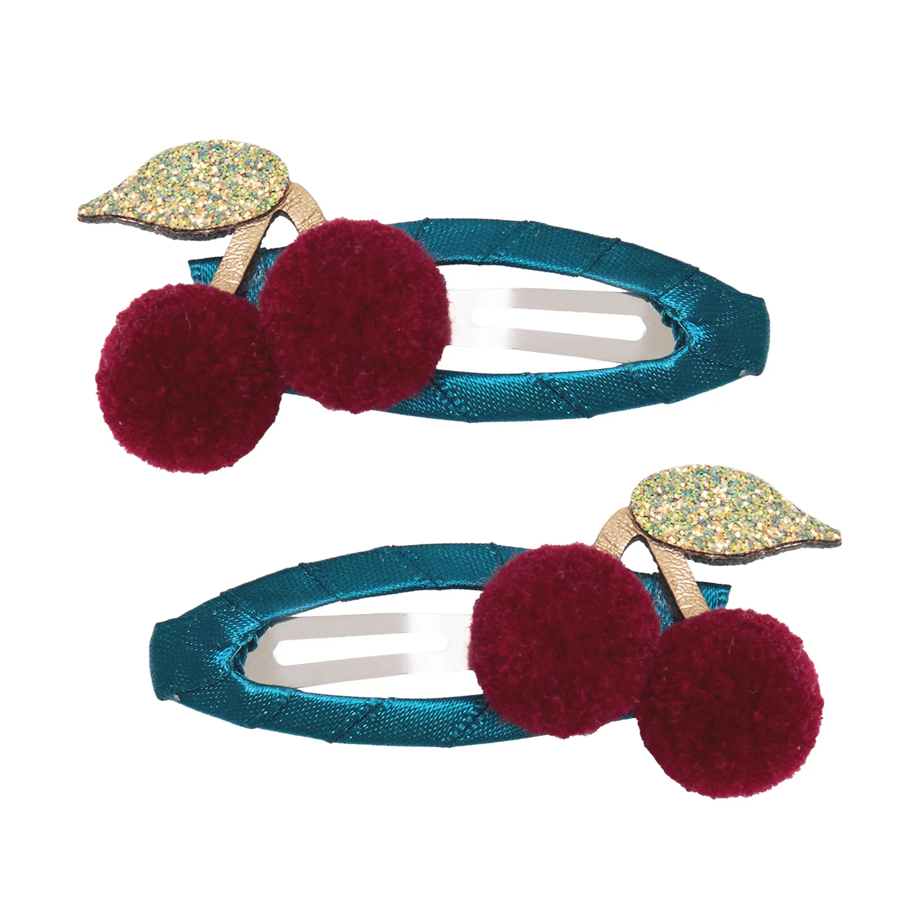 Pom Pom Cherries Hair Clips (AW26)