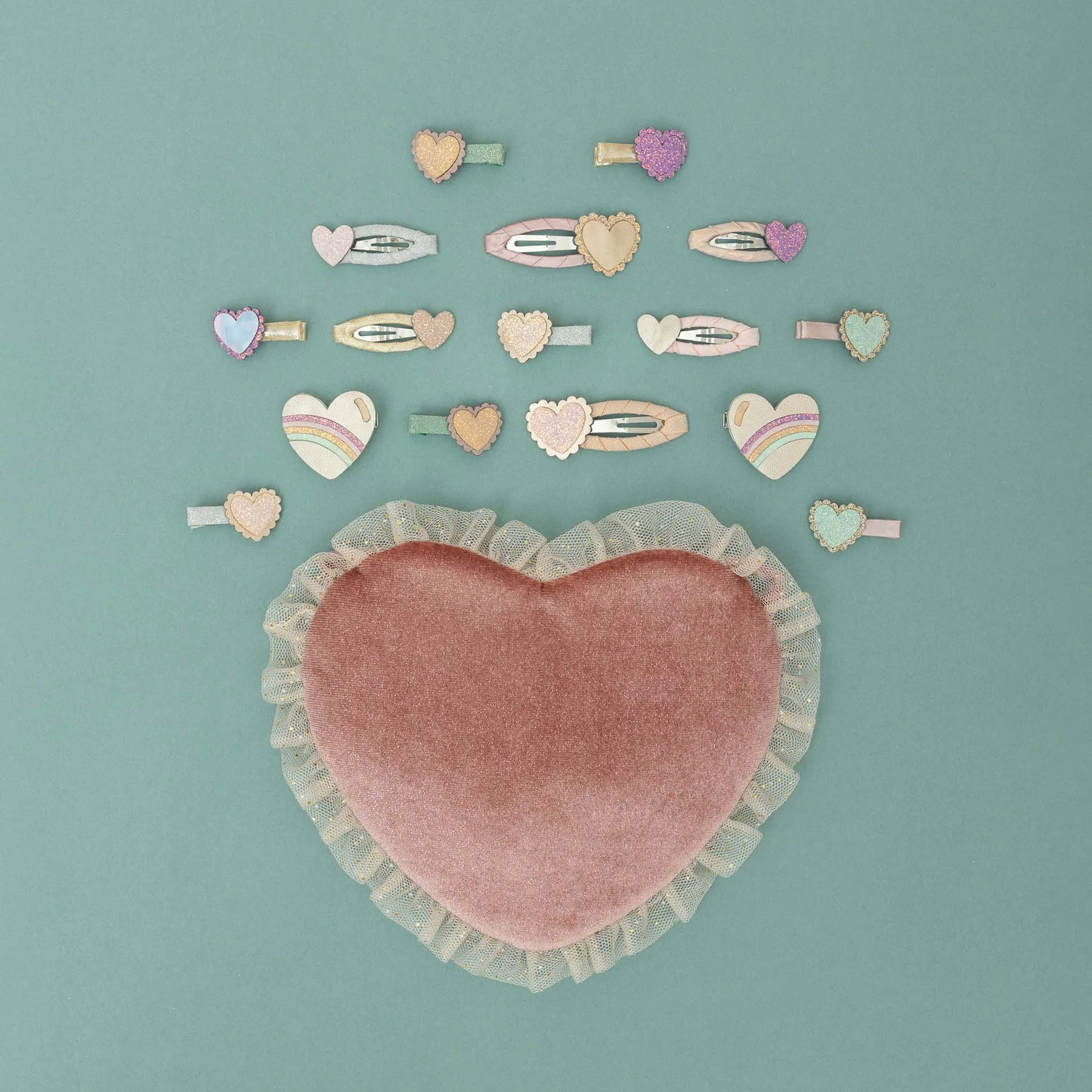 Scalloped Heart Salon Hair Clips (AW26) - Image 5